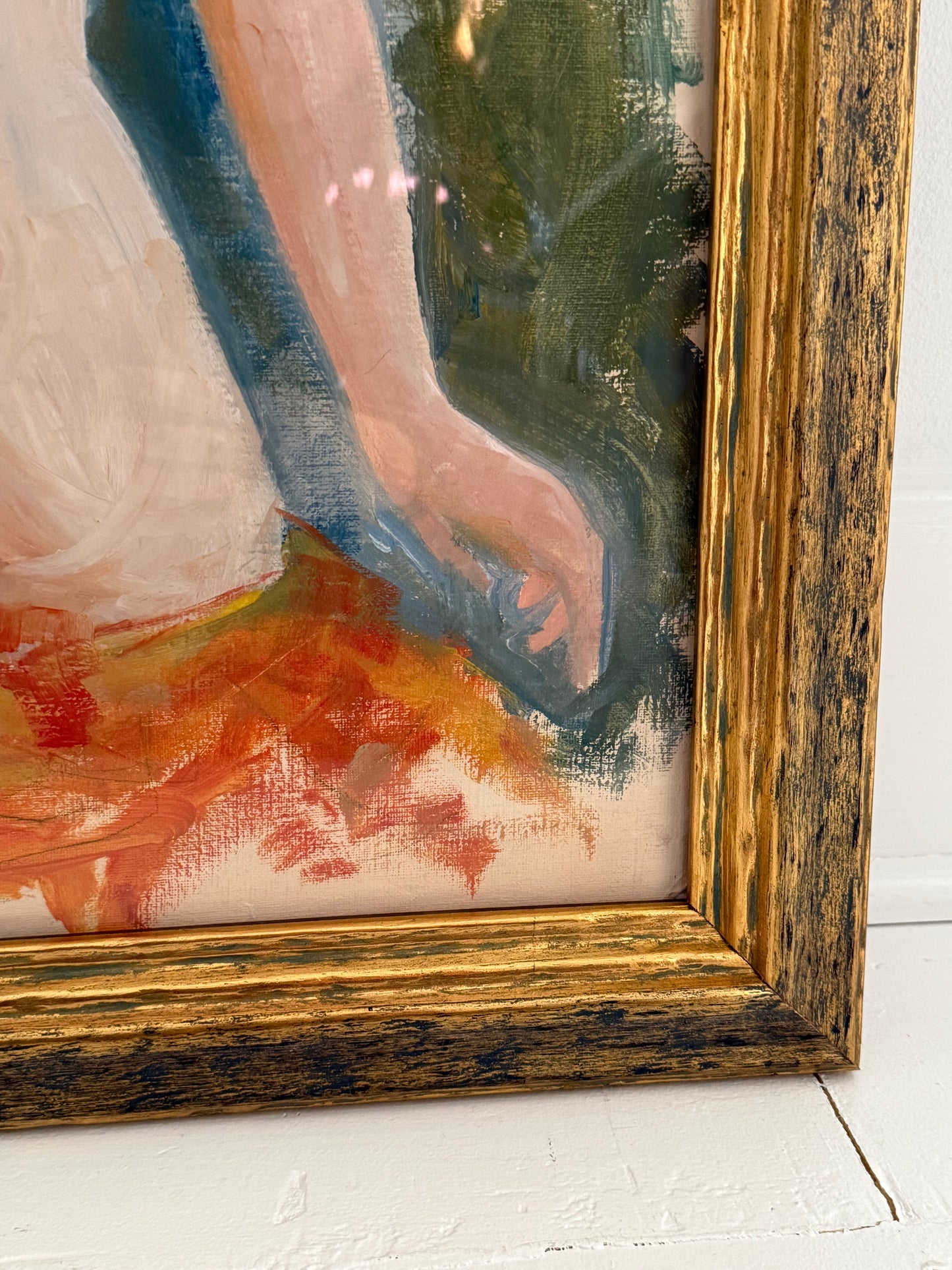 Seated Abstract Nude