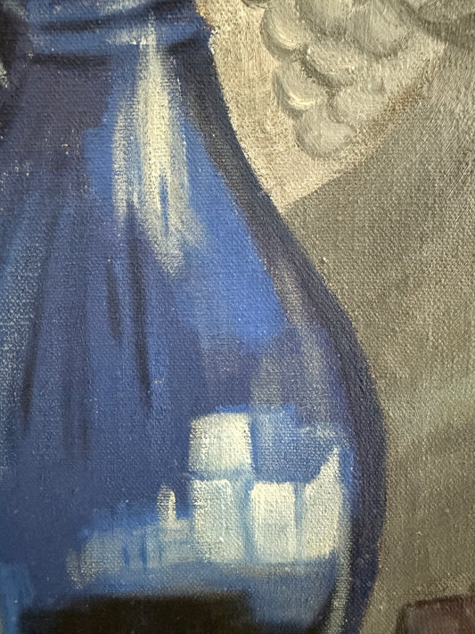 Still Life with Blue Glass