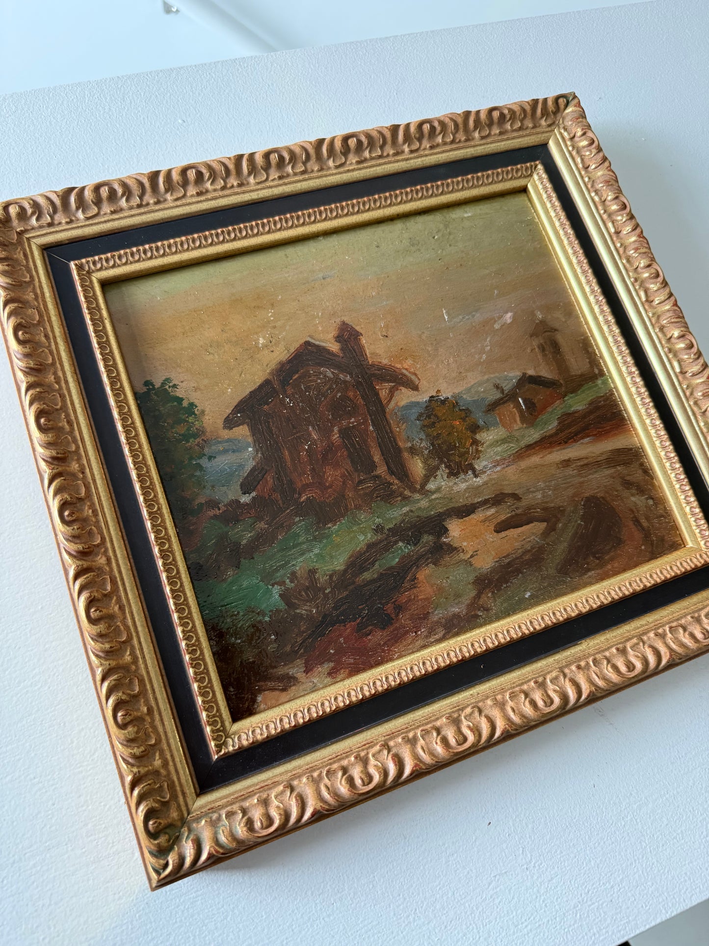 Italian Village Landscape