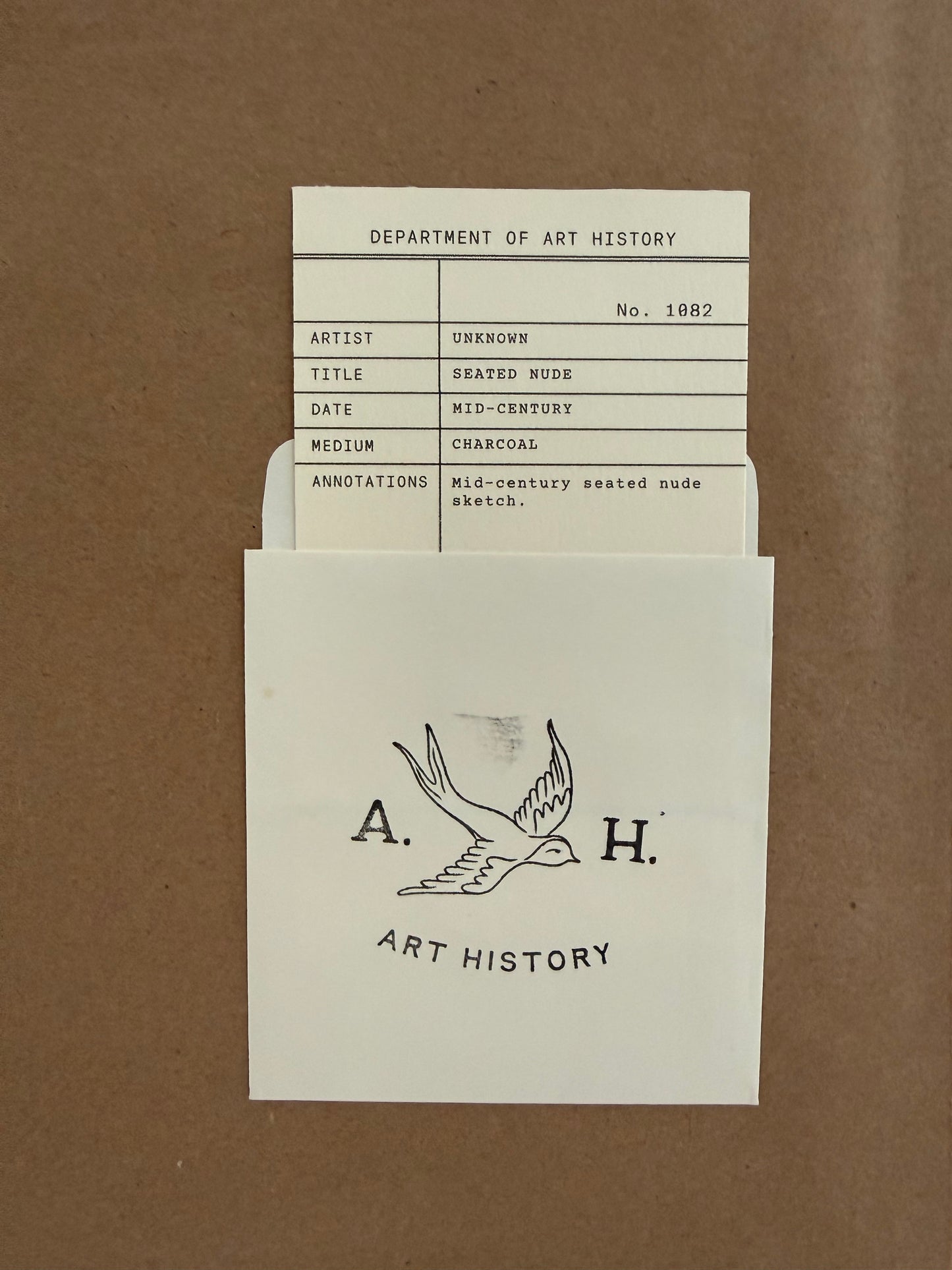 Seated Nude Charcoal Sketch