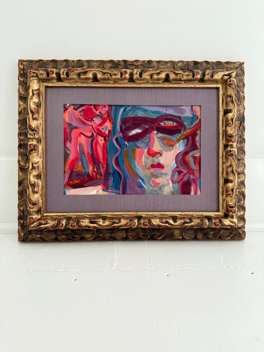 Unmasked Acrylic Abstract