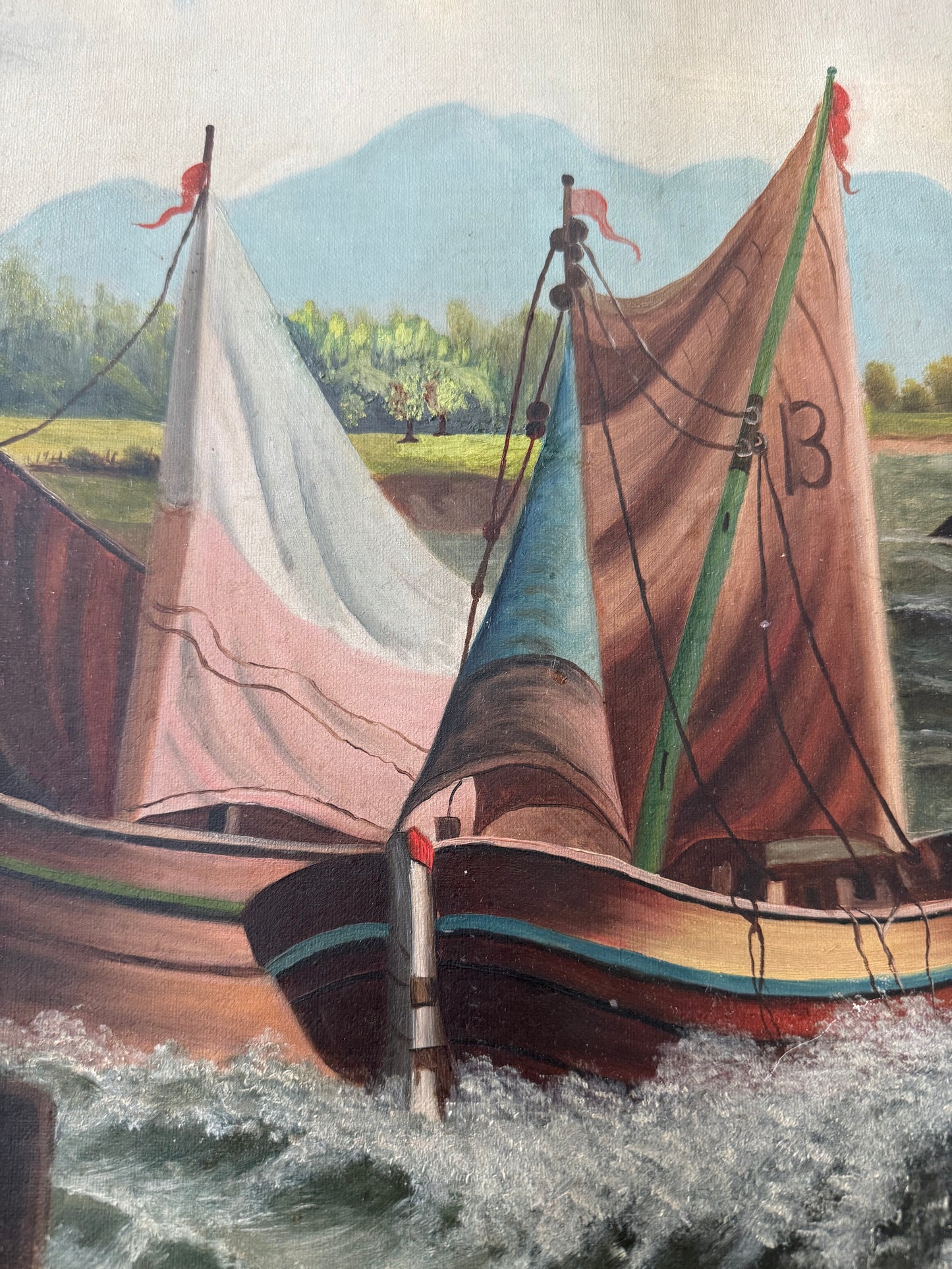 Maritime Folk Art Scene