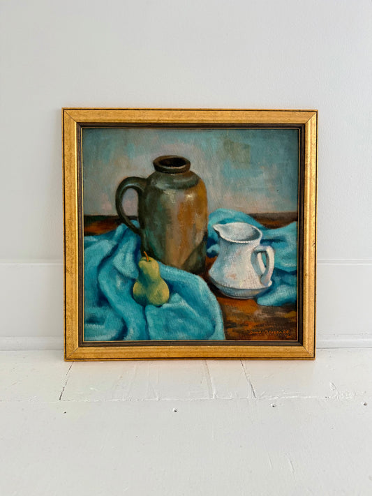 Still Life with White Pitcher