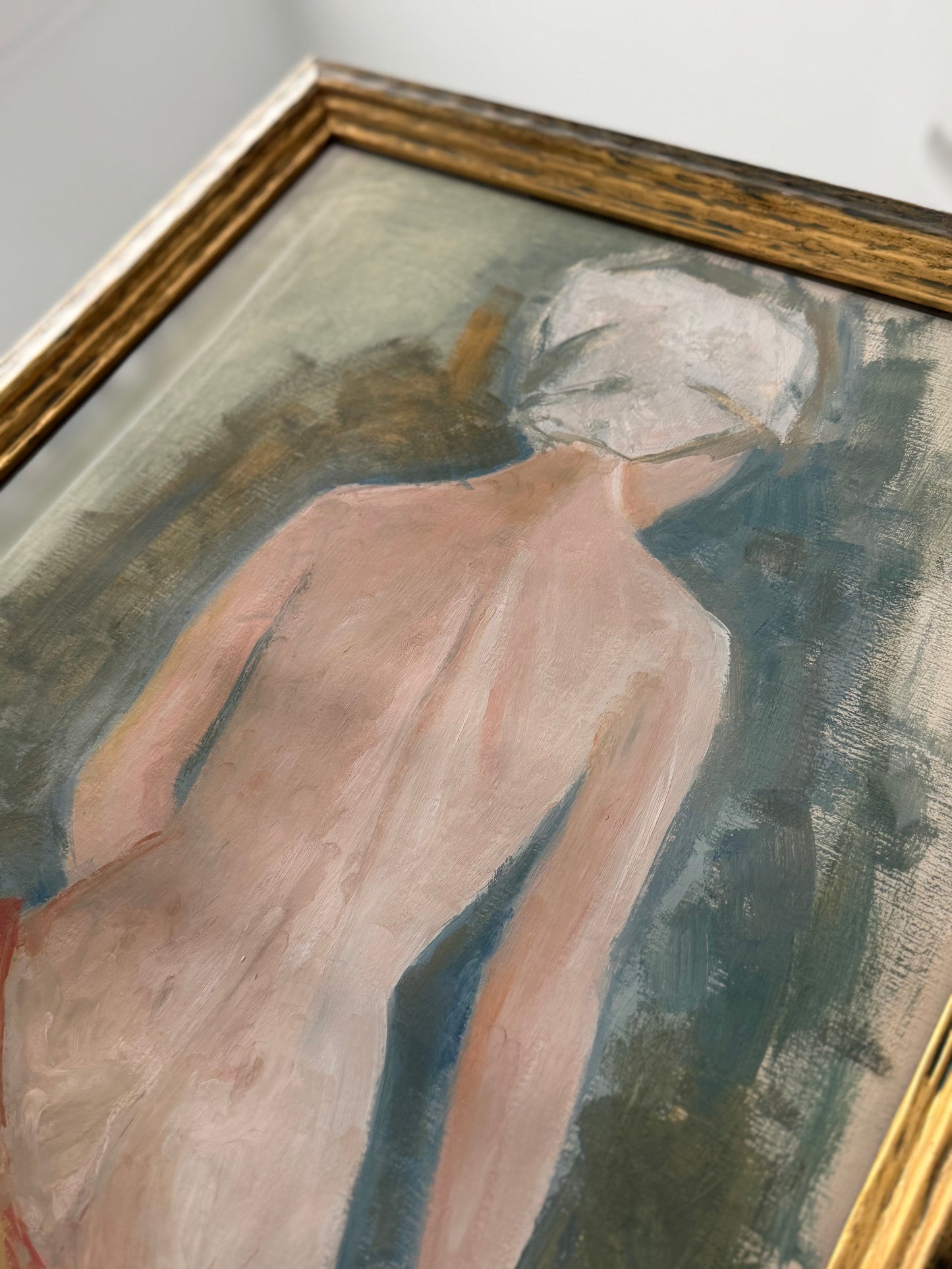 Seated Abstract Nude