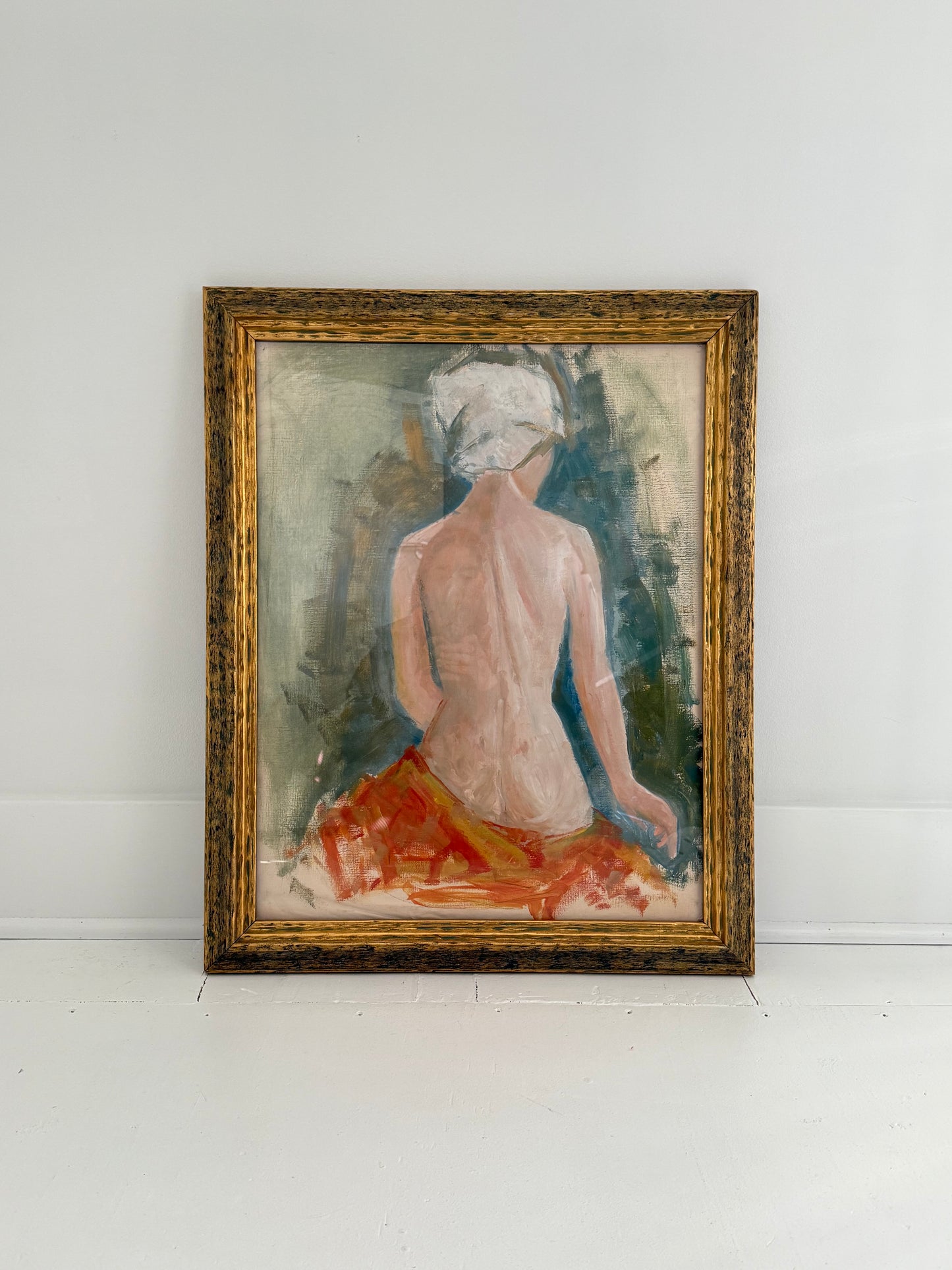 Seated Abstract Nude