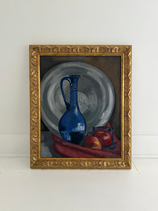Still Life with Blue Glass