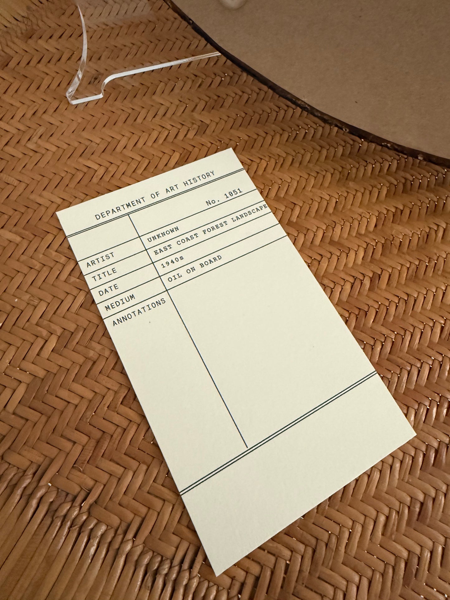 East Coast Forest Scene