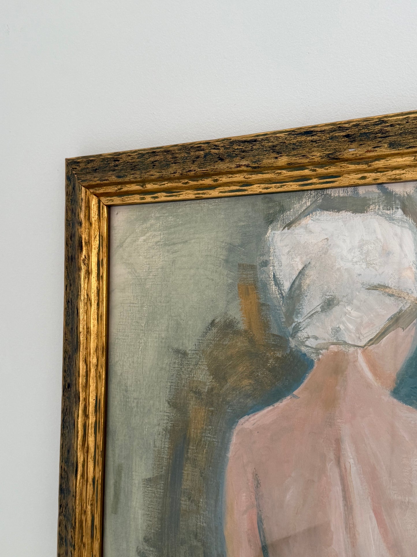 Seated Abstract Nude