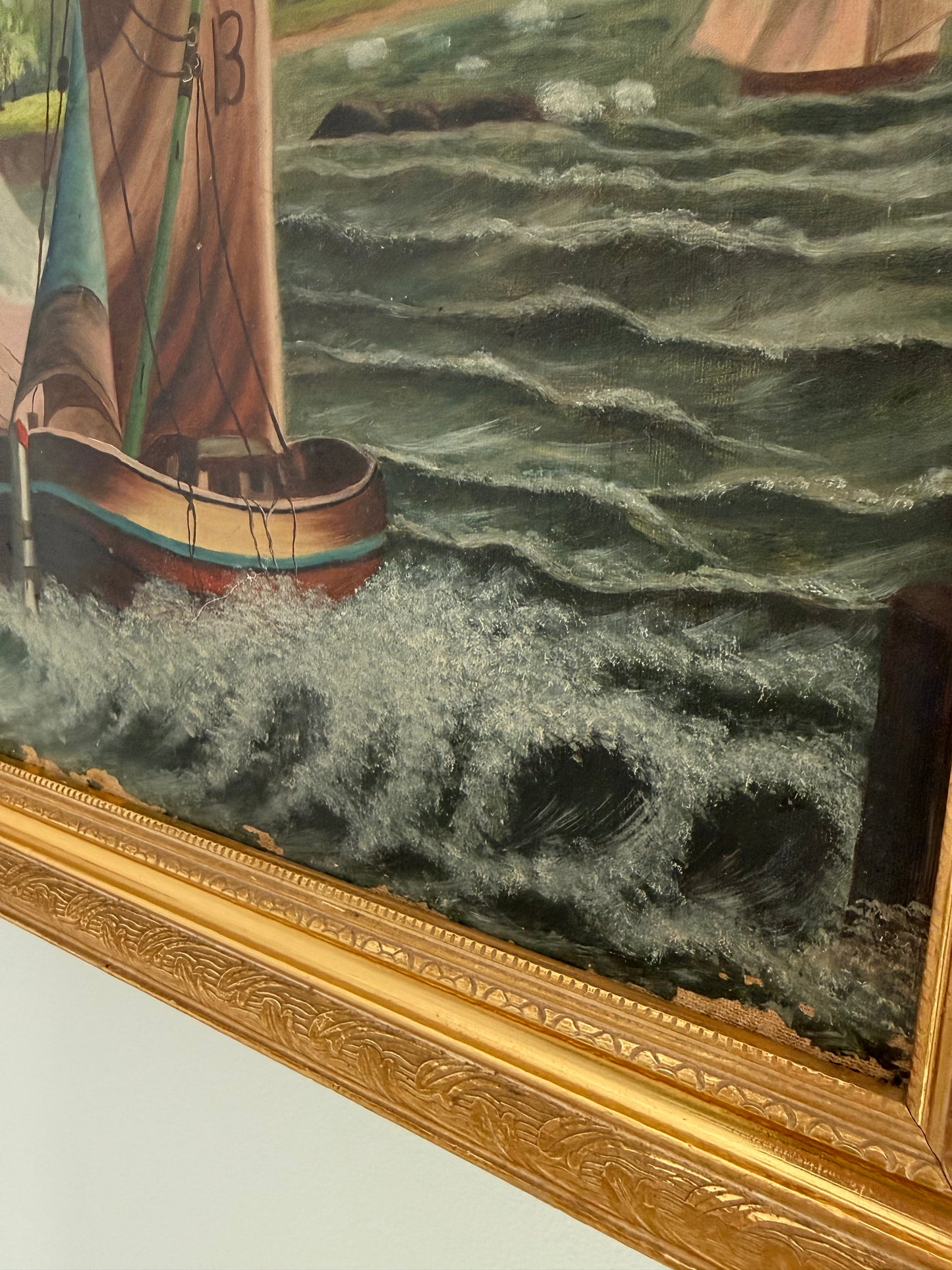 Maritime Folk Art Scene