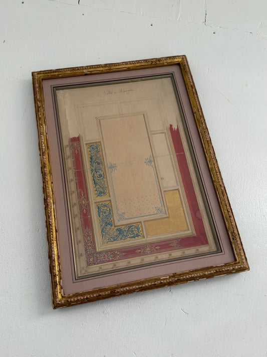 French Ceiling Study