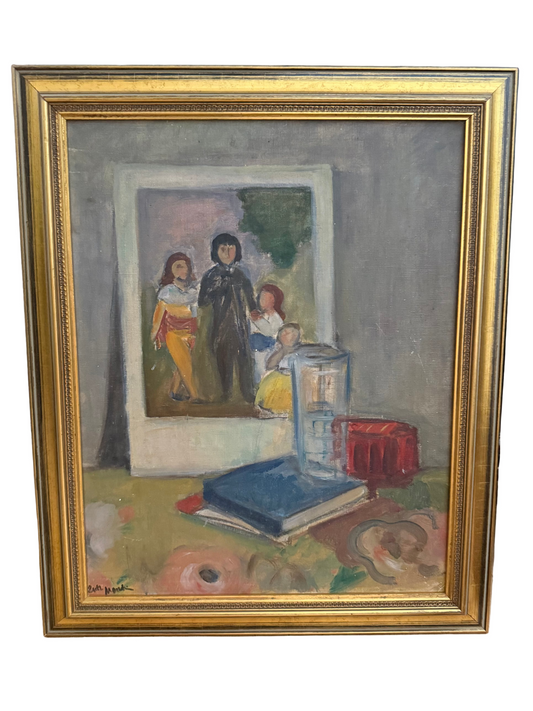 Still Life with Portrait