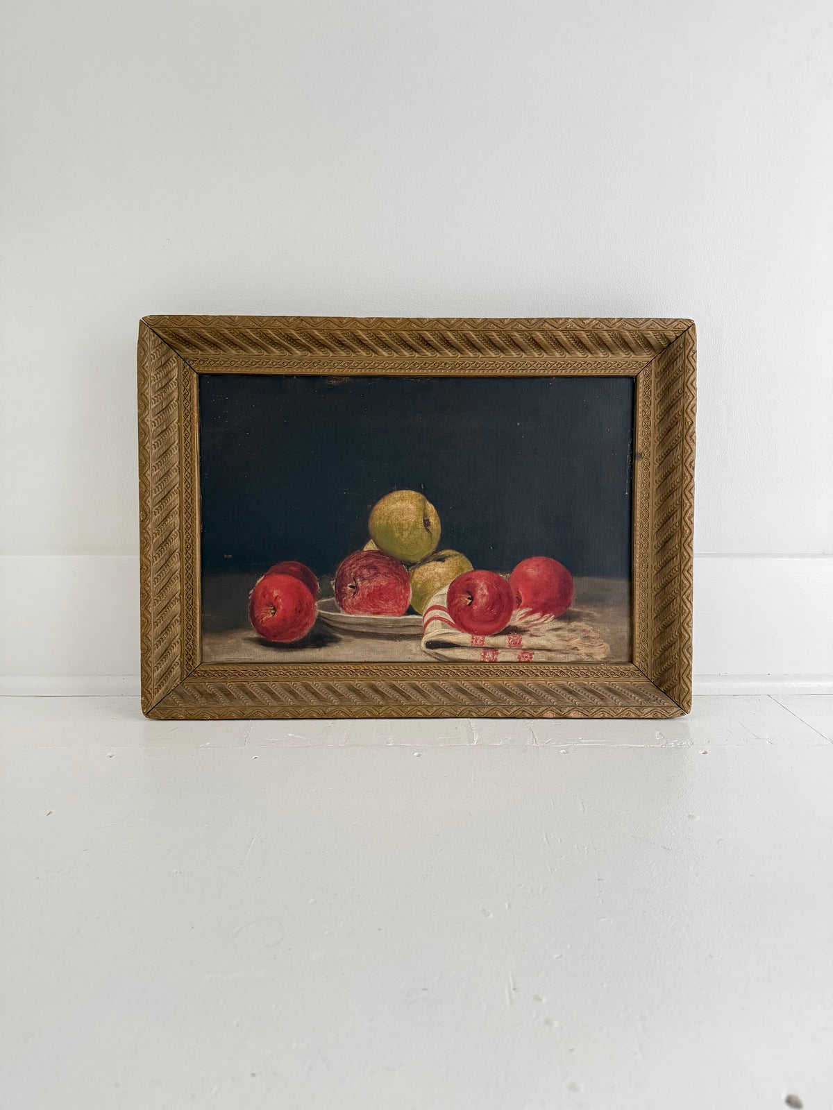 Apples with Linen Cloth