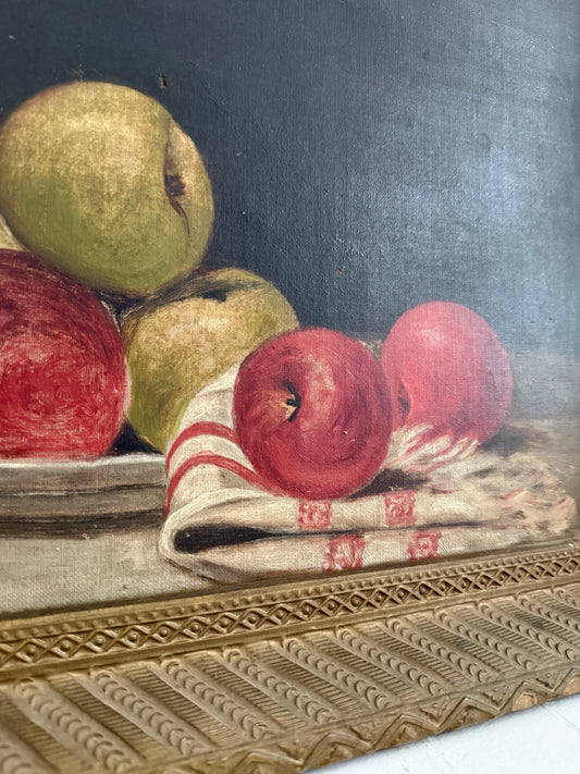 Apples with Linen Cloth