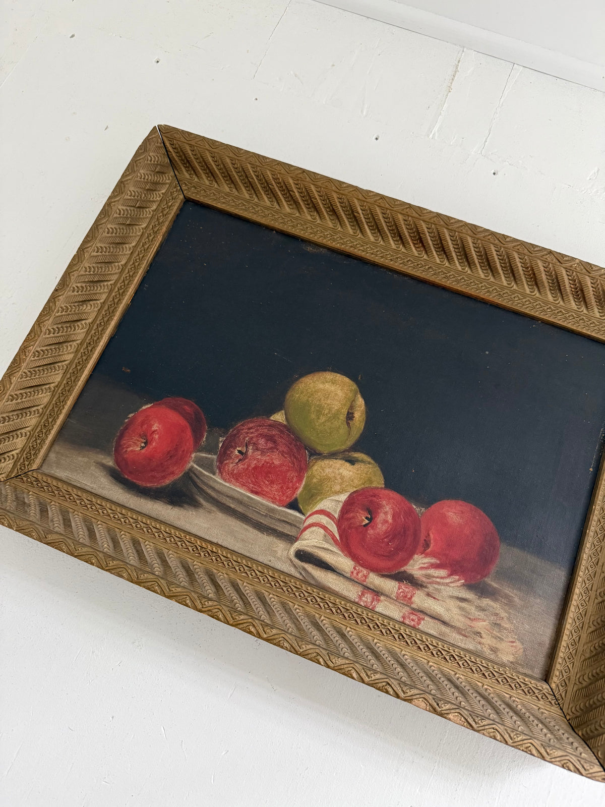 Apples with Linen Cloth