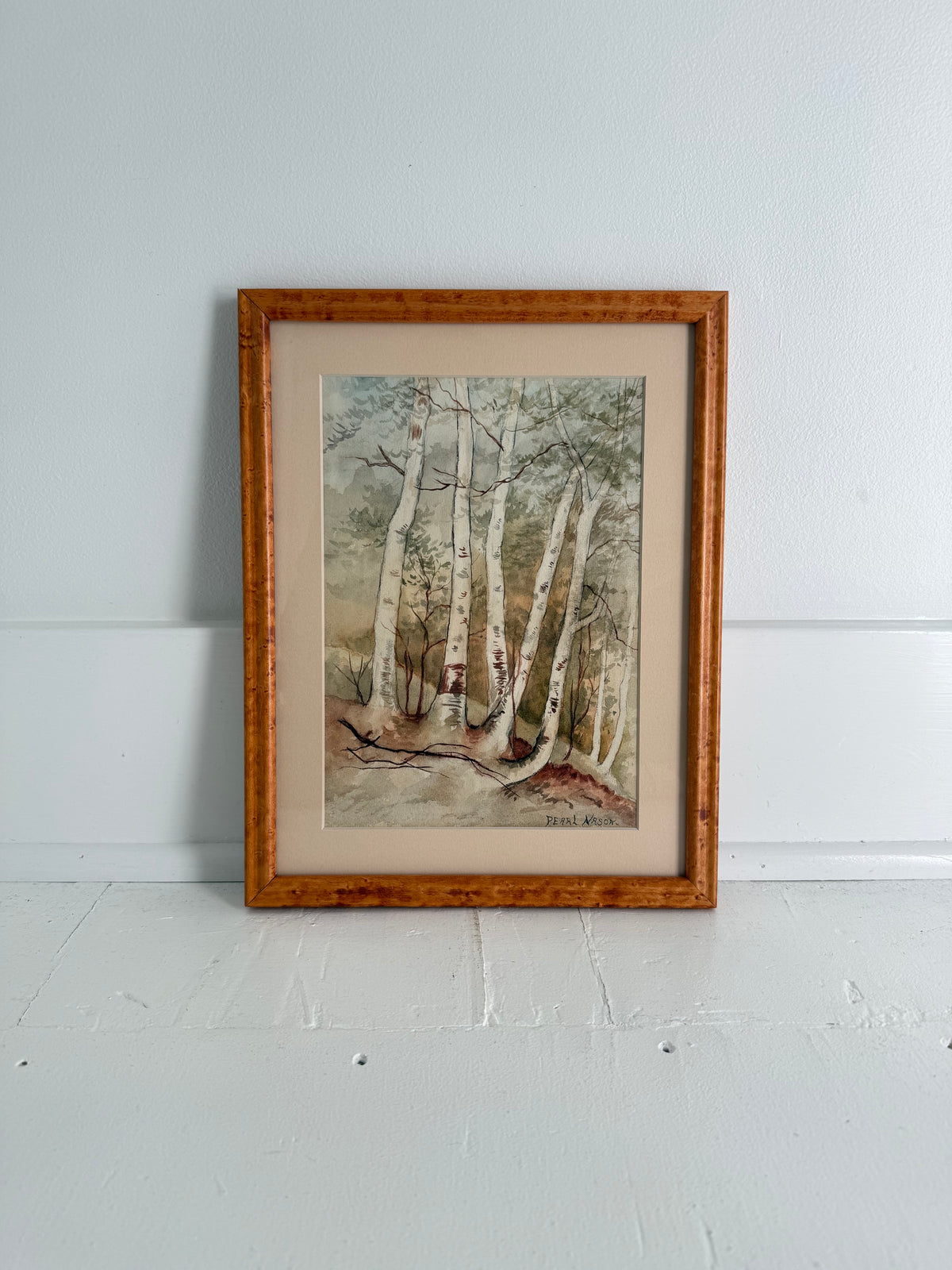 Birch Watercolor