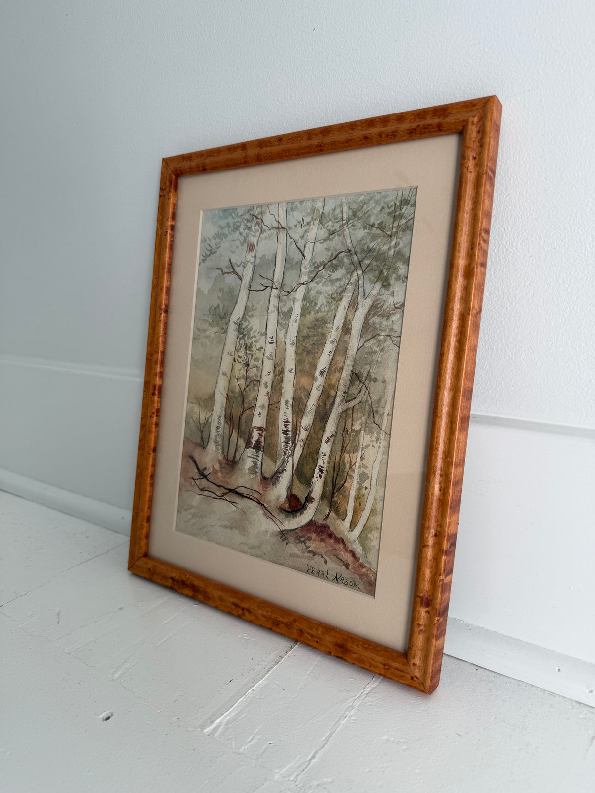 Birch Watercolor