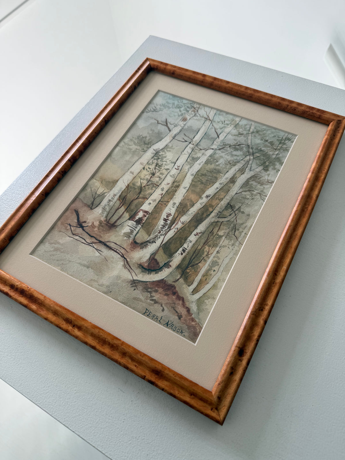 Birch Watercolor